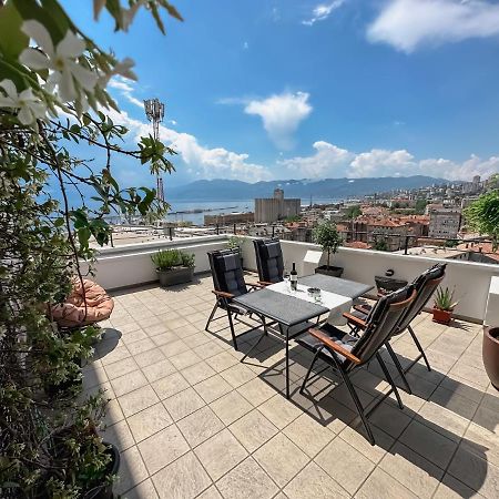 105M2 Penthouse Sea View Rijeka With Free Garage Parking Διαμέρισμα Εξωτερικό φωτογραφία