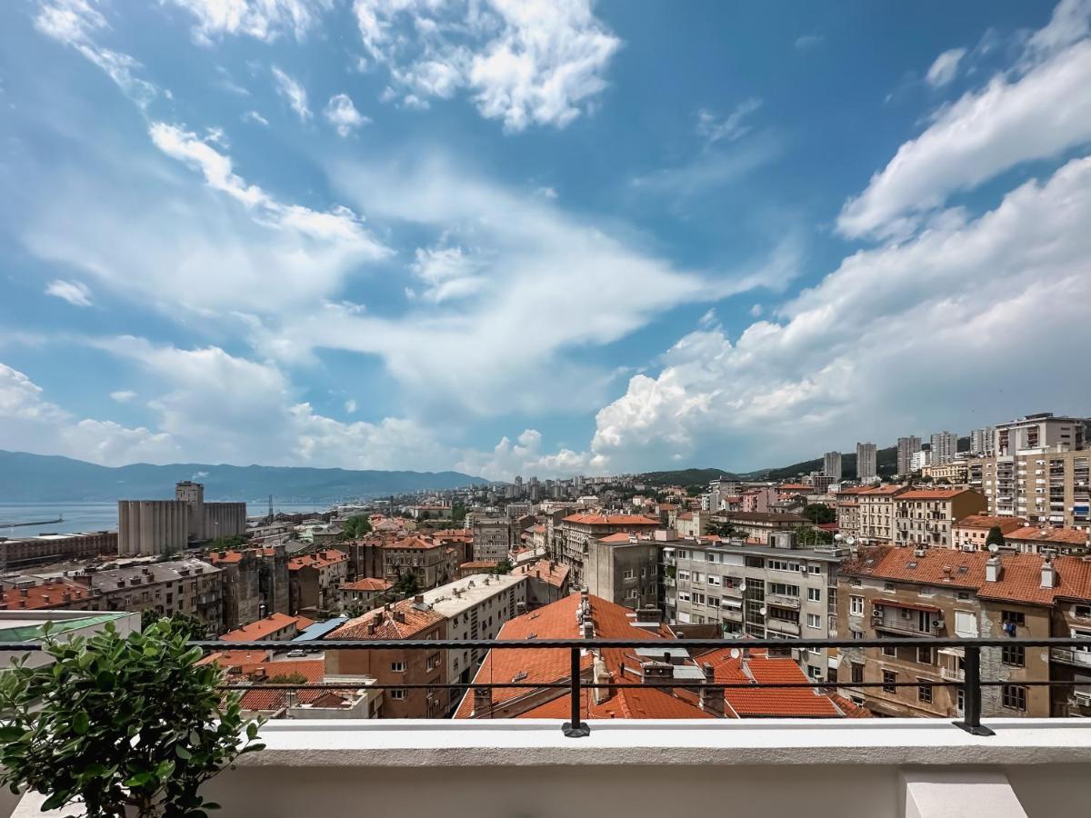 105M2 Penthouse Sea View Rijeka With Free Garage Parking Διαμέρισμα Εξωτερικό φωτογραφία
